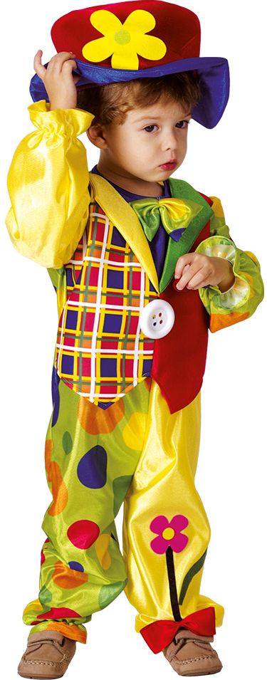 Schattige clown kostuum kind