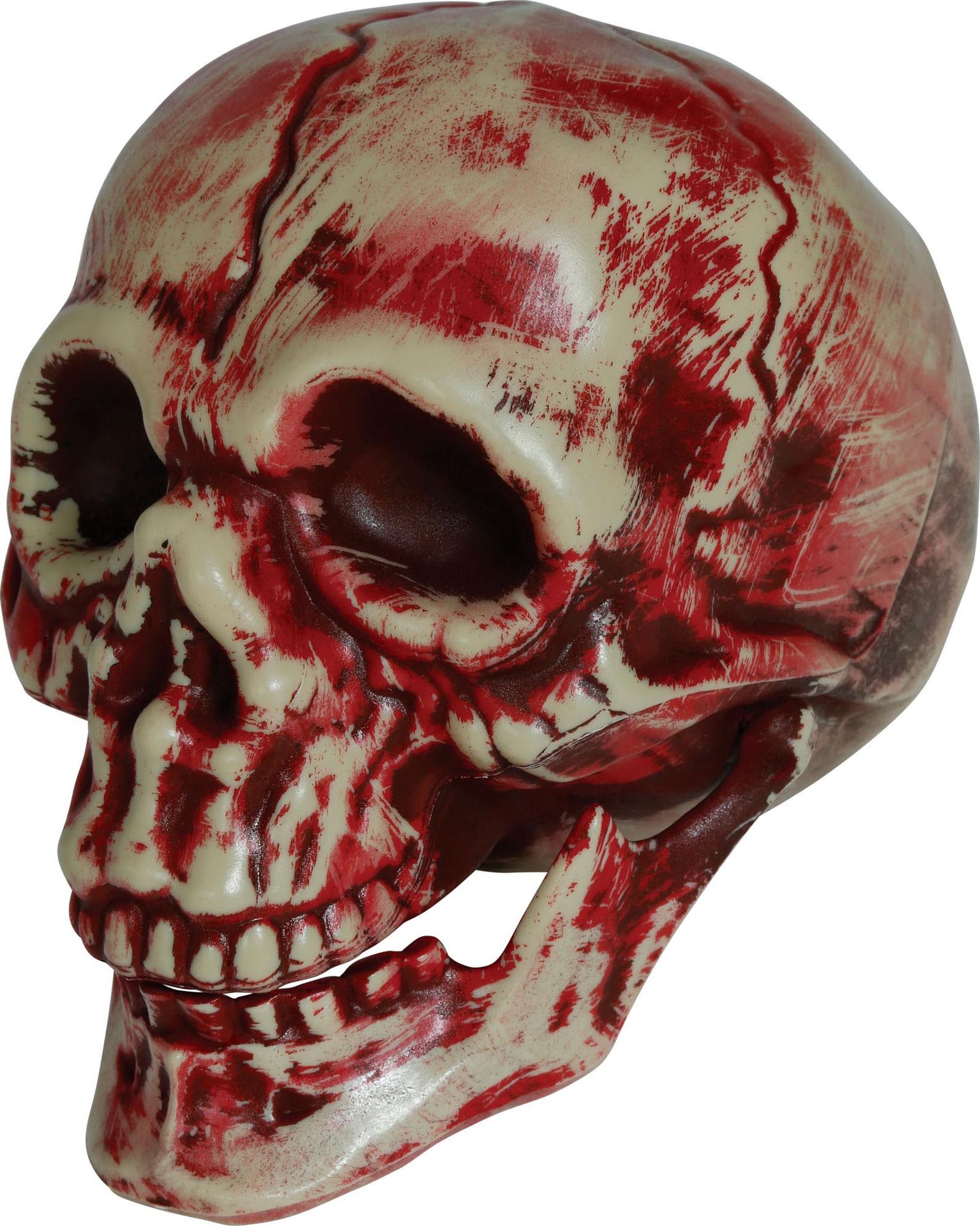 Schedel met bloed 20 cm halloween