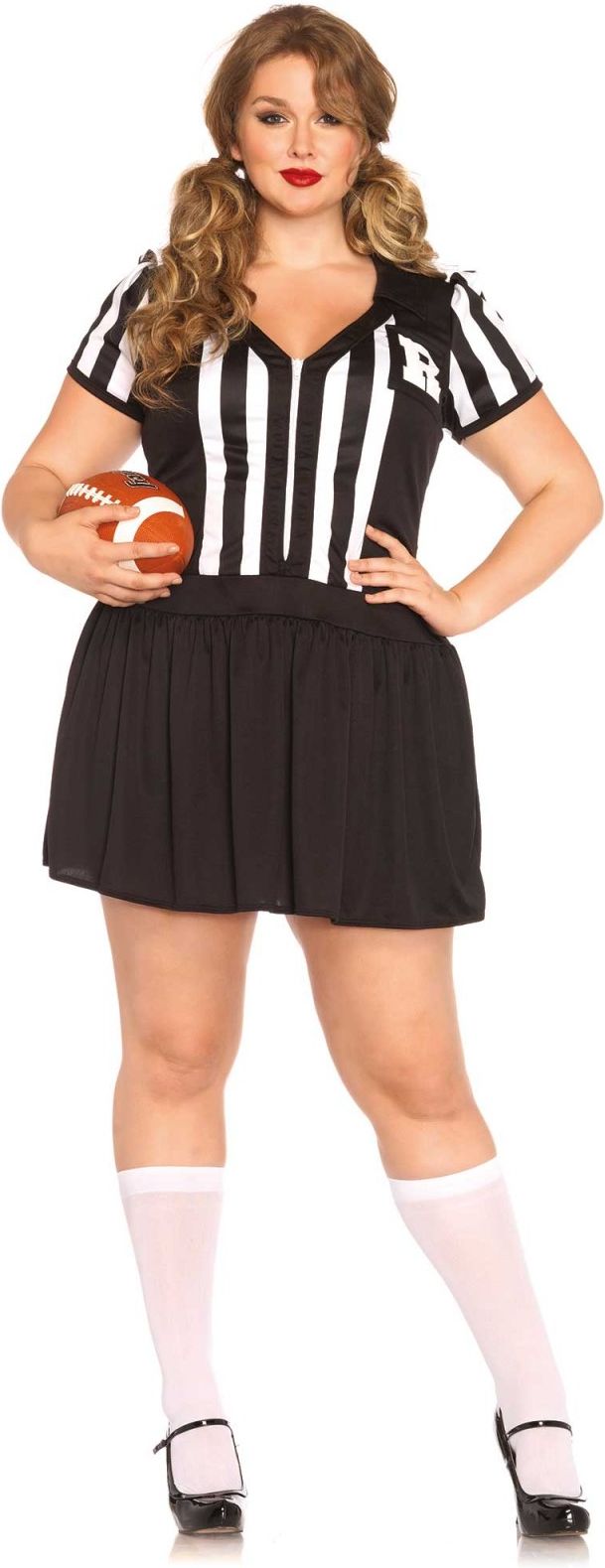 Scheidsrechter pak dames plus size
