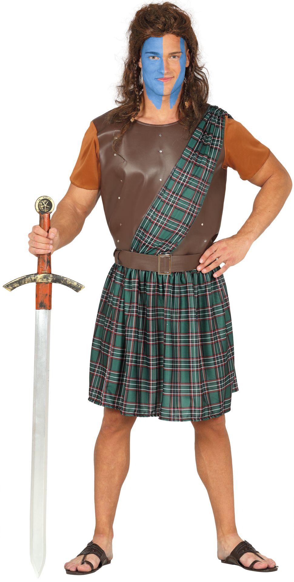 Schotse krijgers outfit