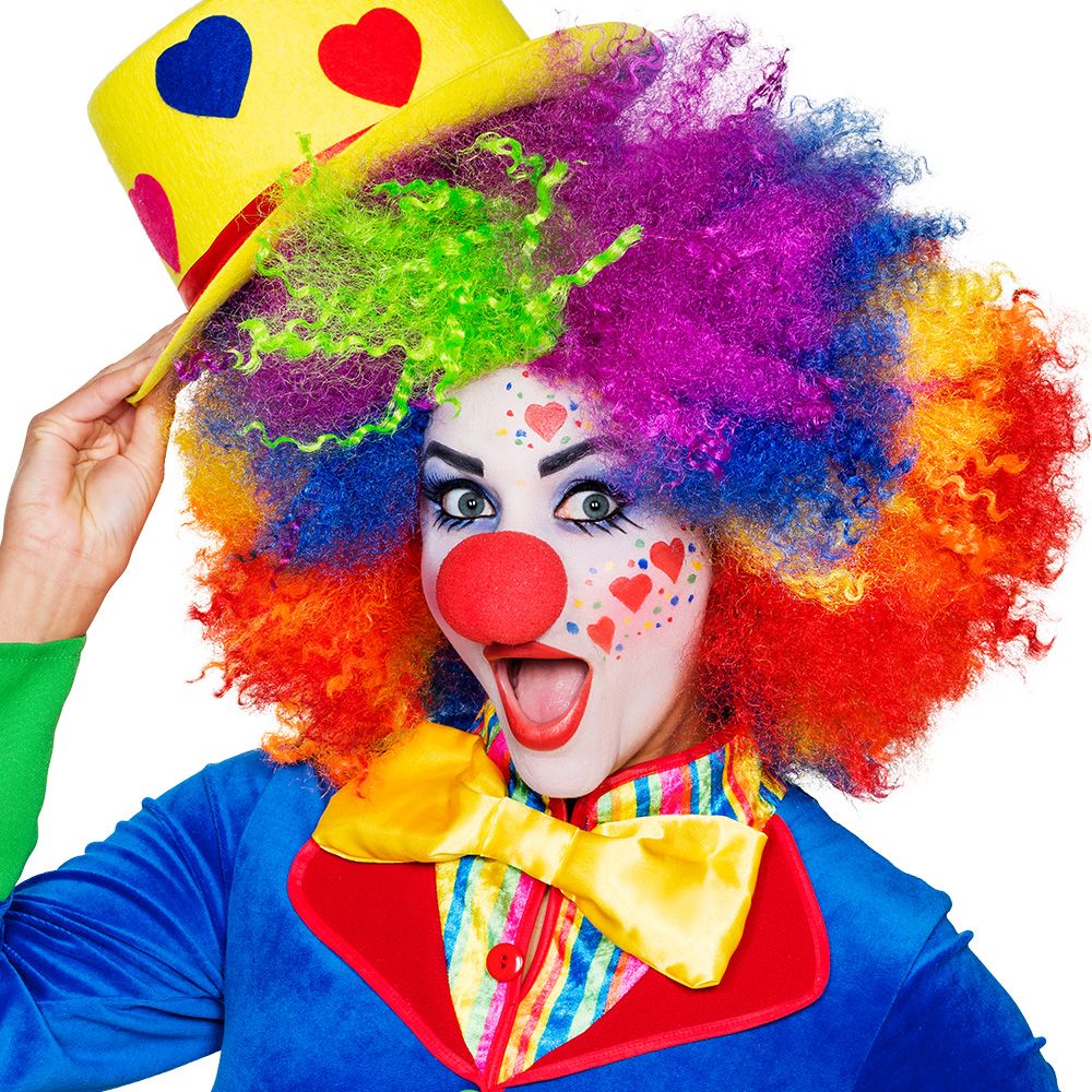 Schuimrubber clownsneus rood