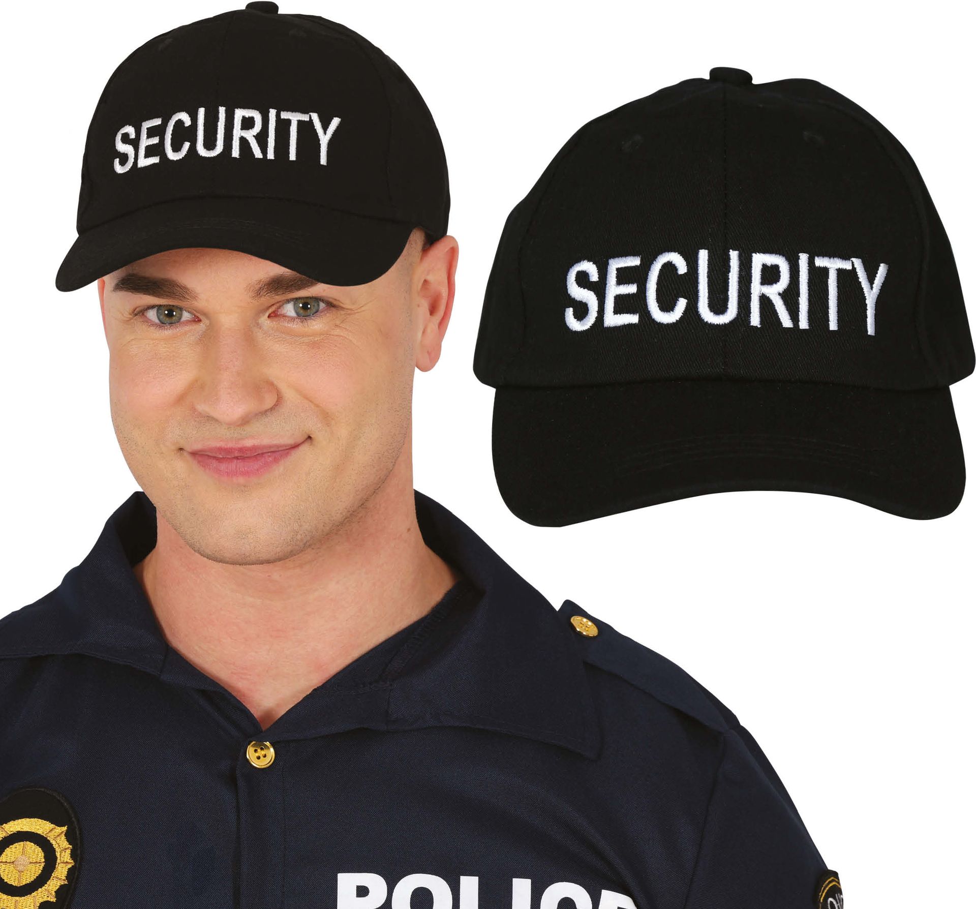 Security Cap Zwart