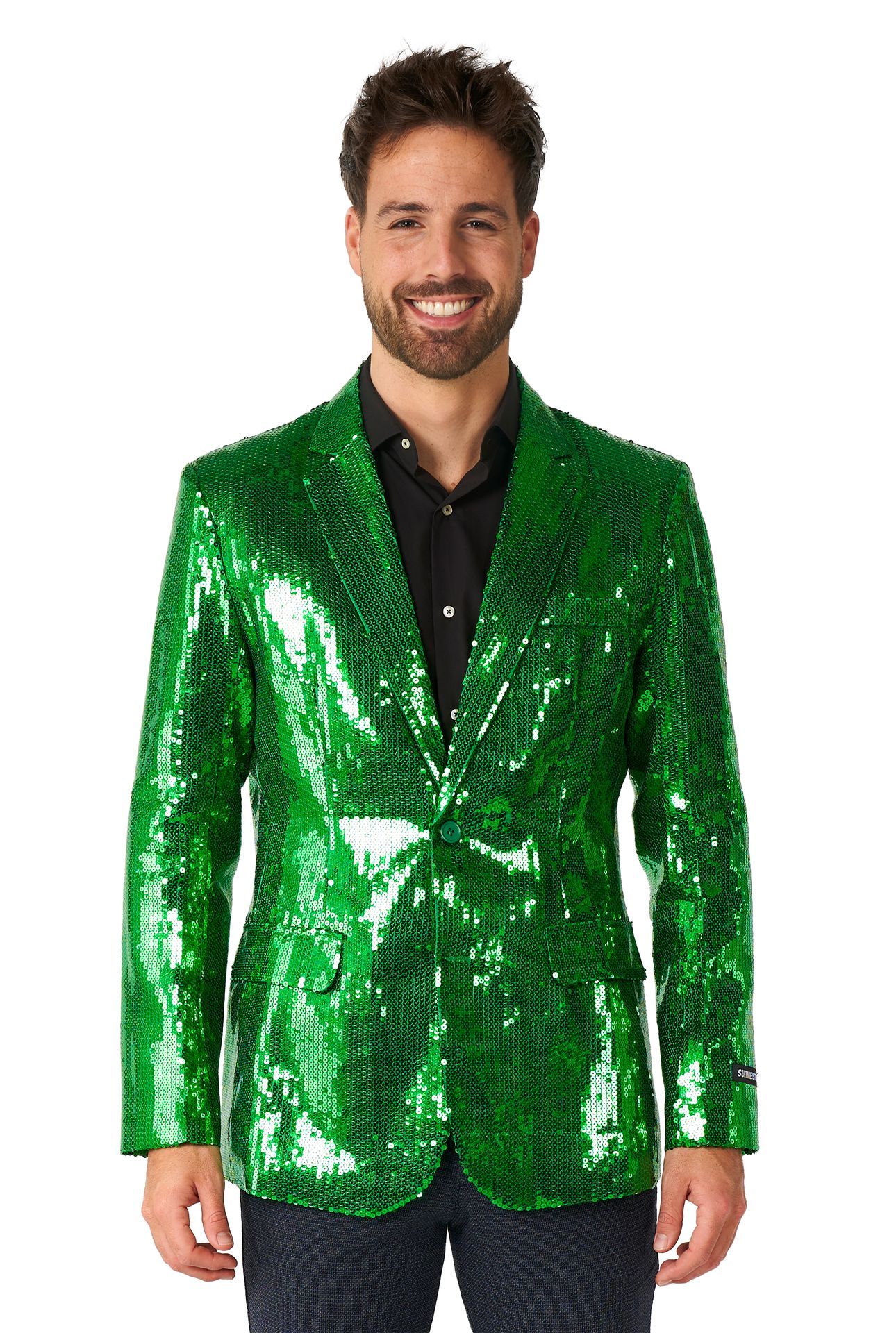 Sequins Green heren