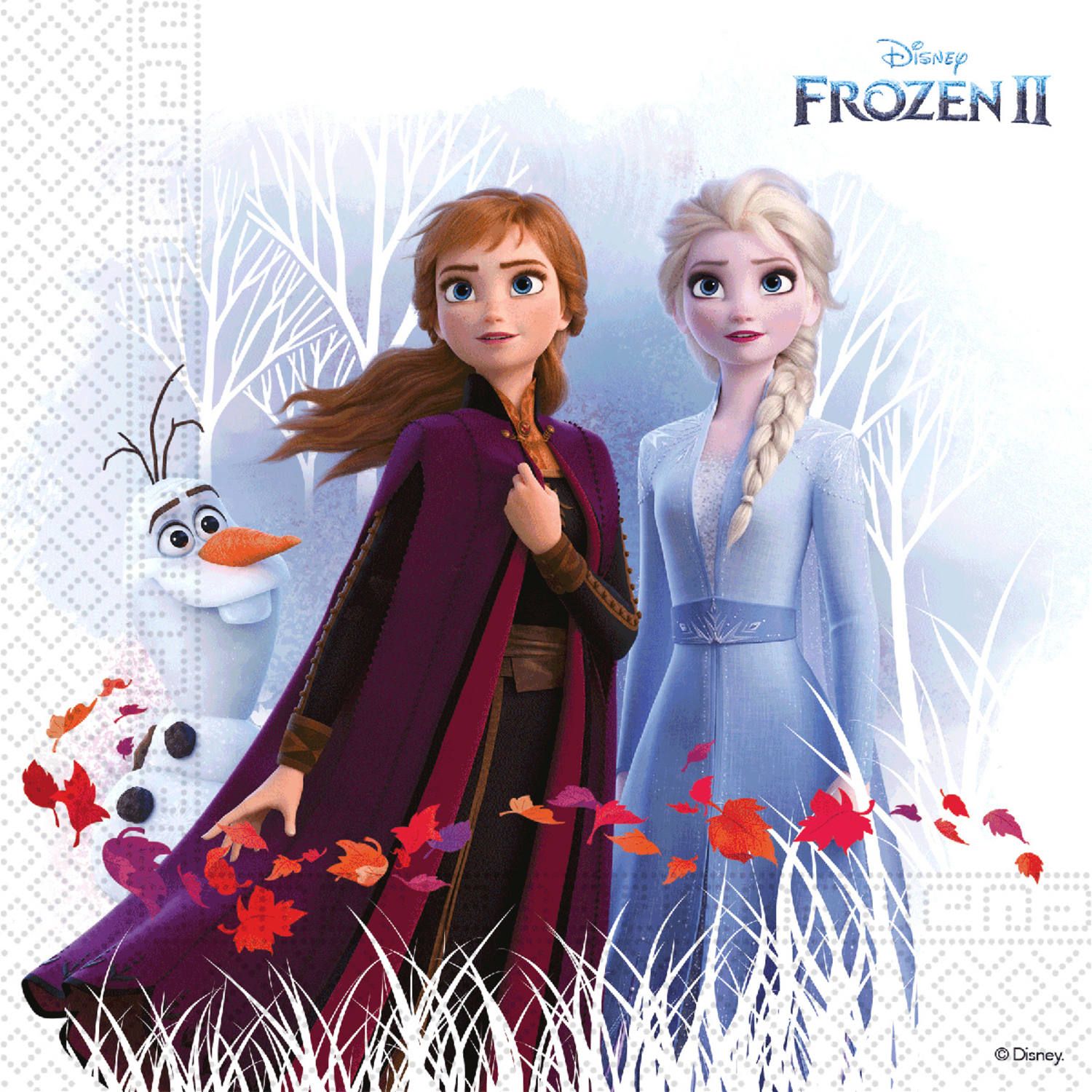 Servetten eco frozen 2 feestje 20 stuks