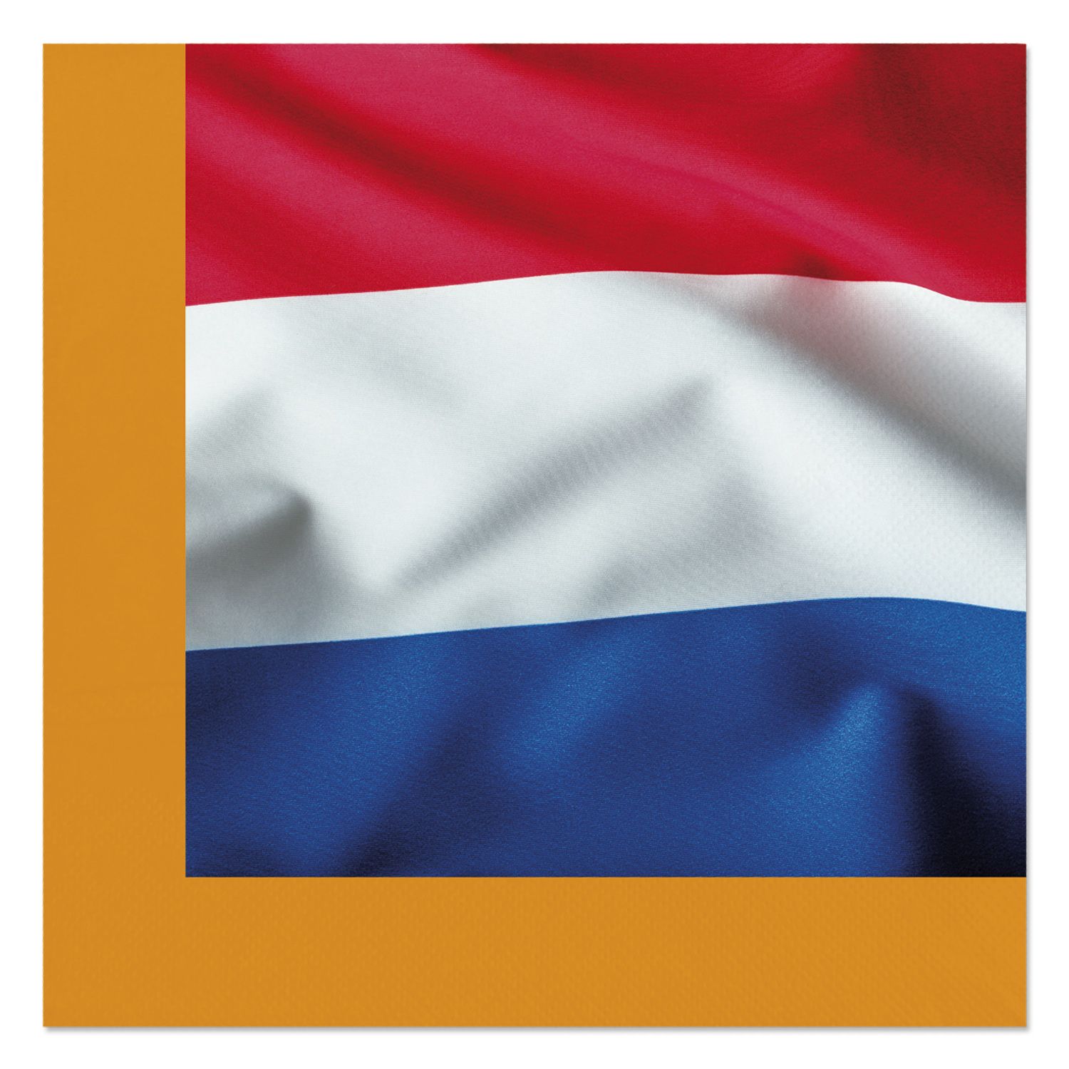 Servetten koningsdag nederlandse vlag 20 stuks