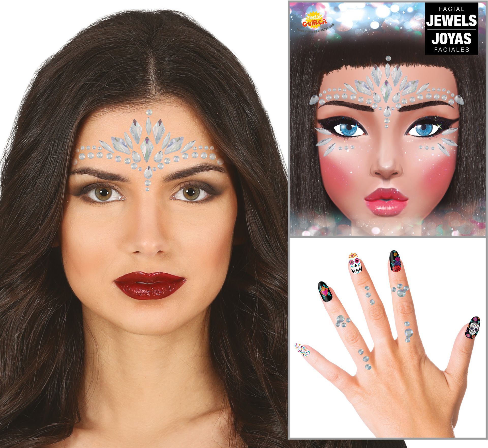 Set Plakjuwelen Zilver