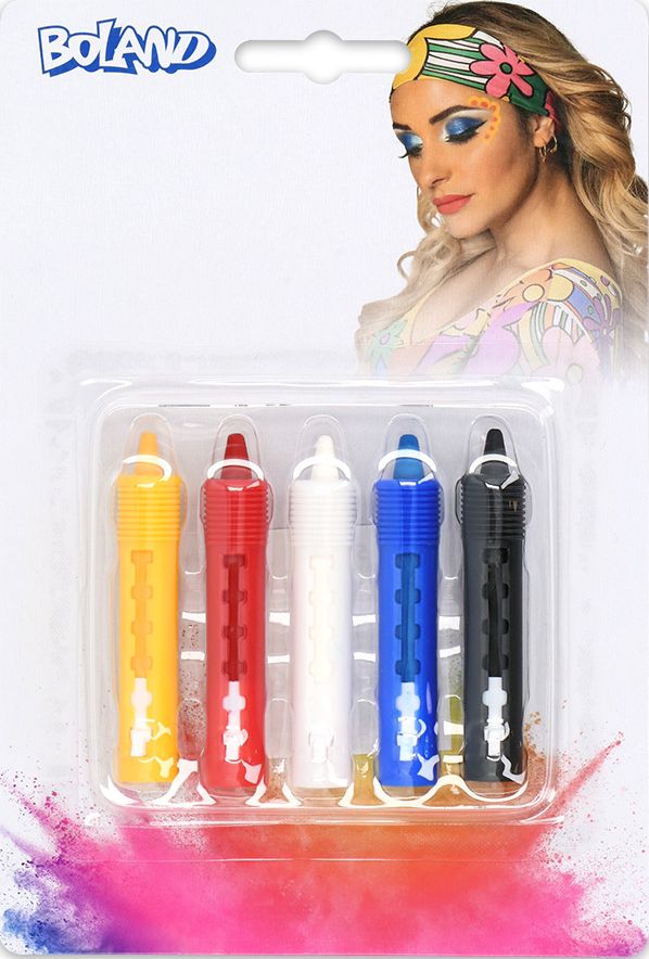 Set van 5 Schminkstiften