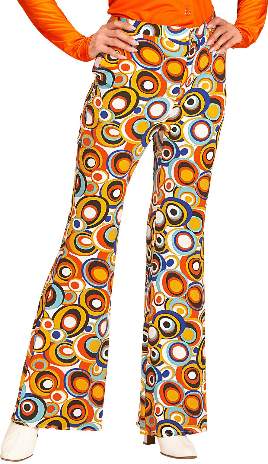 Seventies disco broek dames