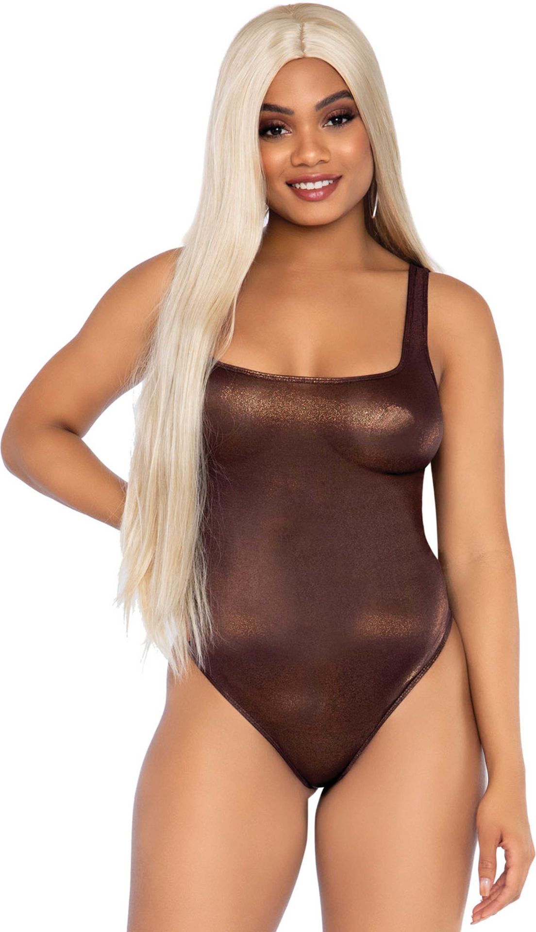 Sexy bodysuit basic brons