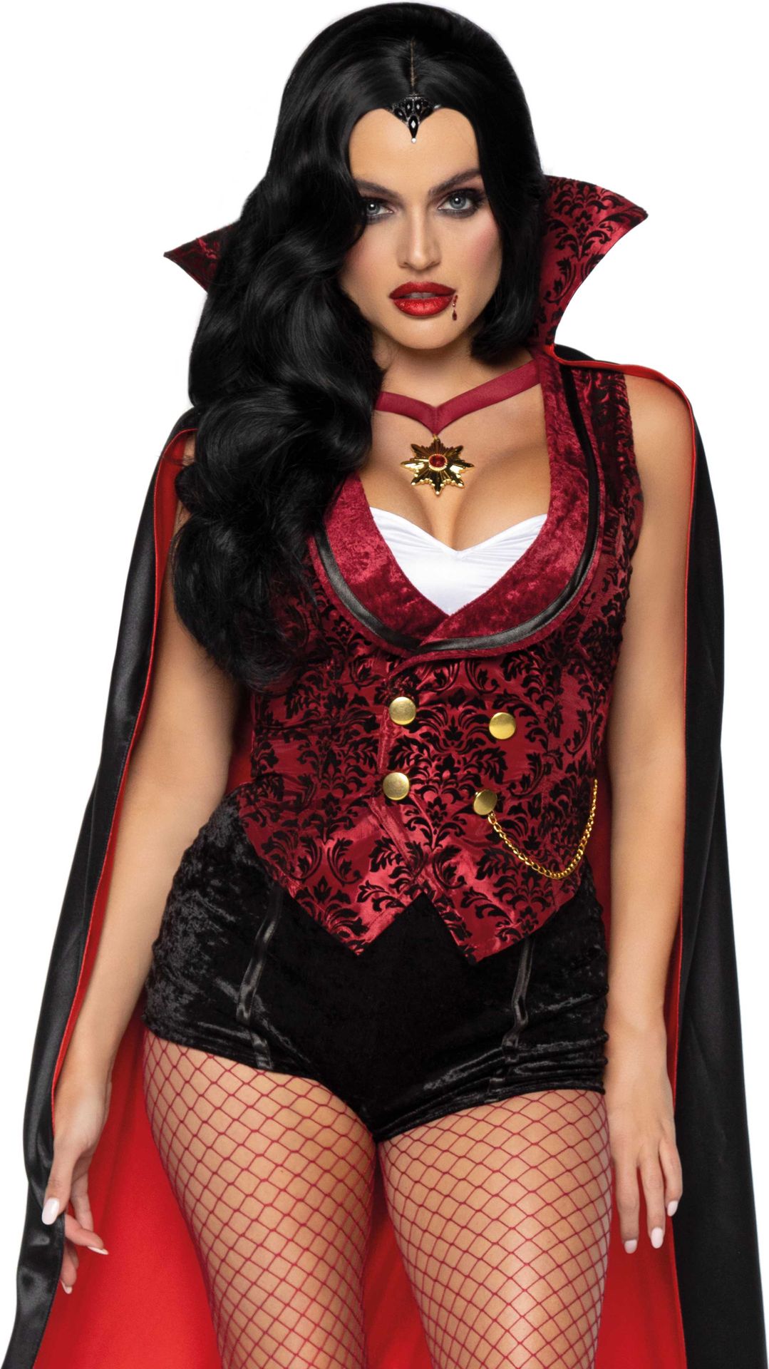 Sexy dracula outfit dames