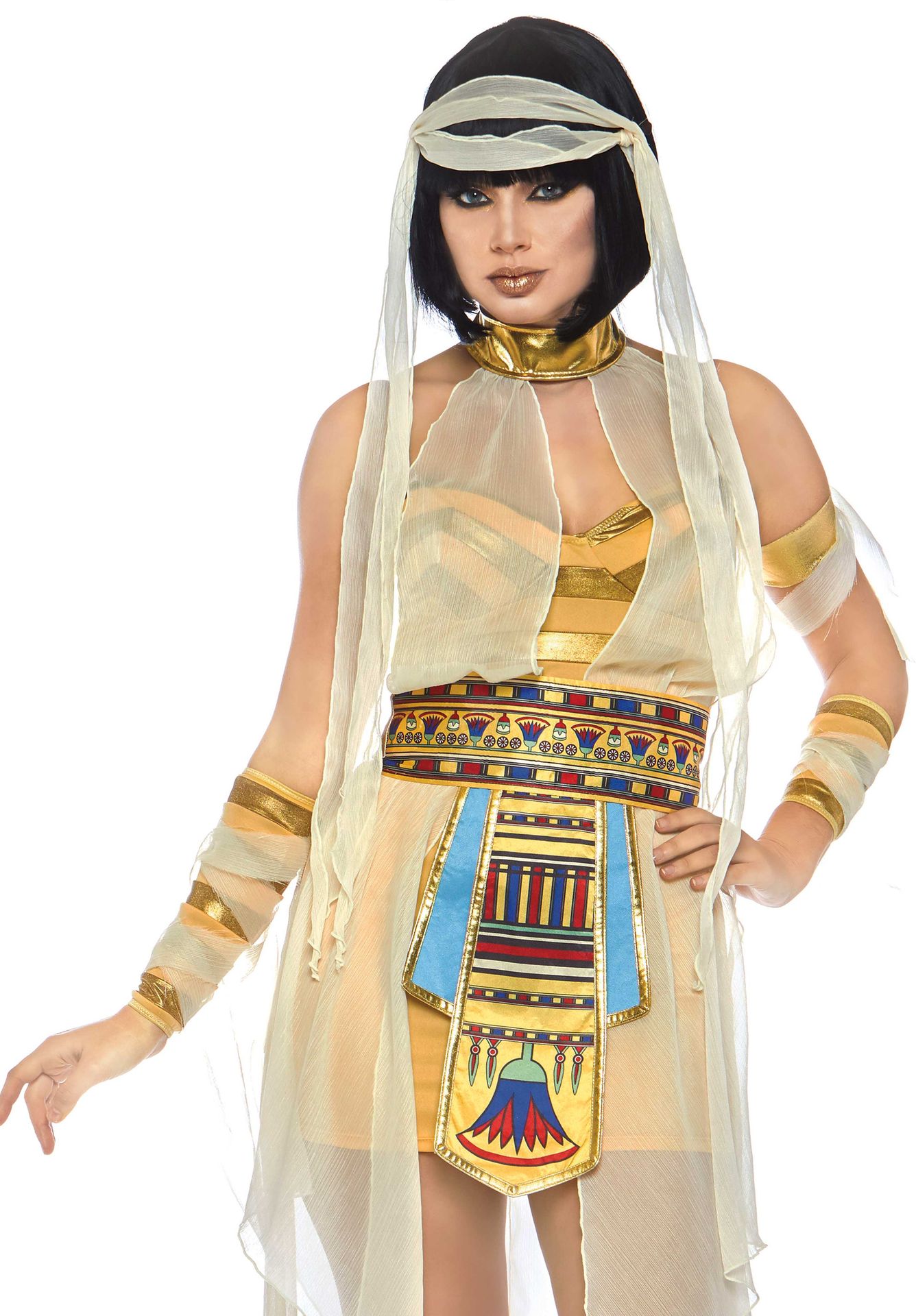 Sexy Egyptische mummie kostuum