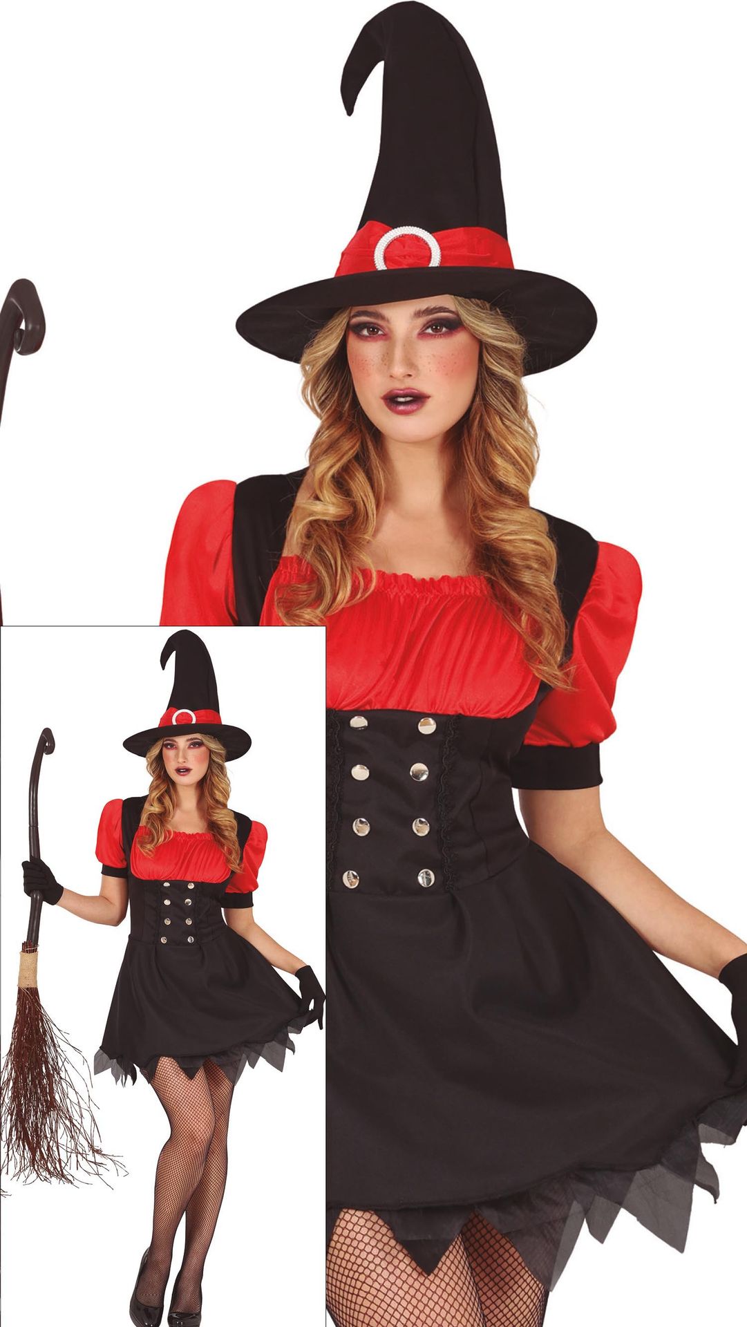 Sexy heksen jurk halloween dames