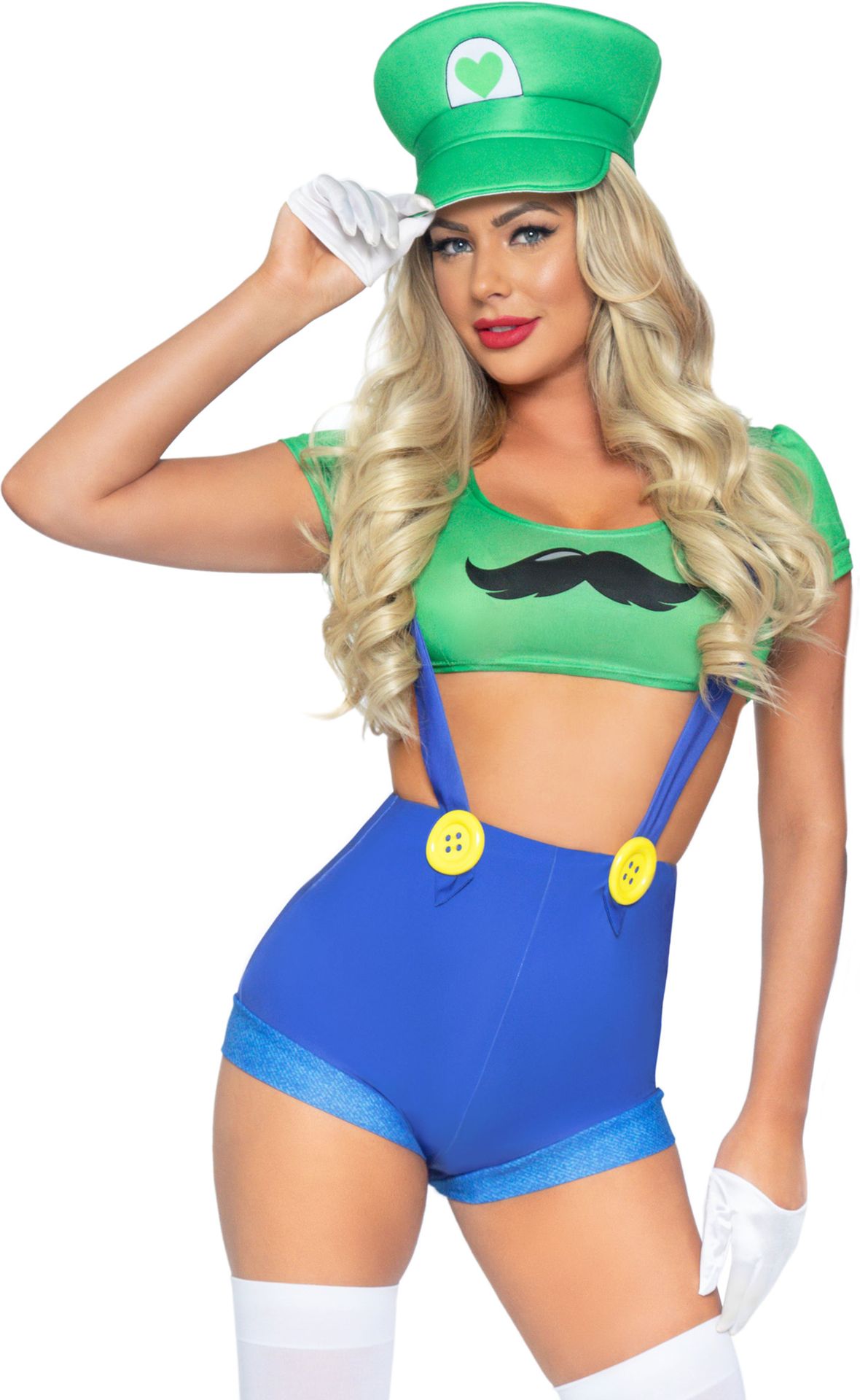 Sexy Luigi kostuum dames
