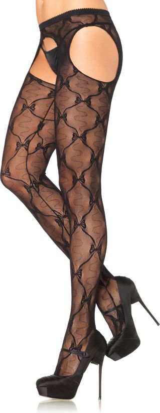 Sexy panty met strikjes motief