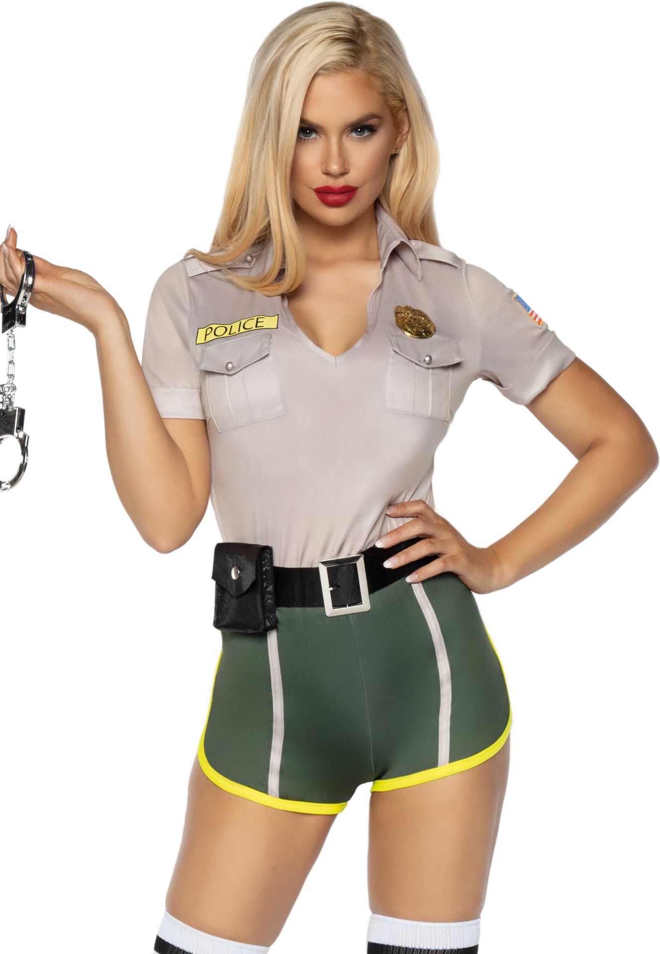 Sexy USA politie outfit met accessoires