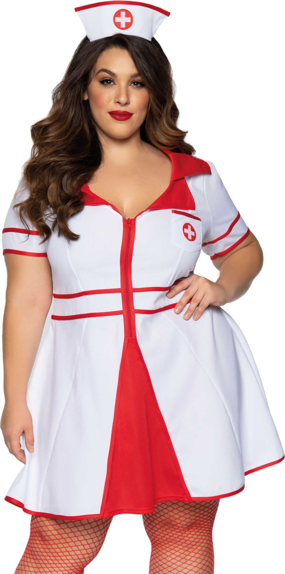 Sexy verpleegster outfit plus size