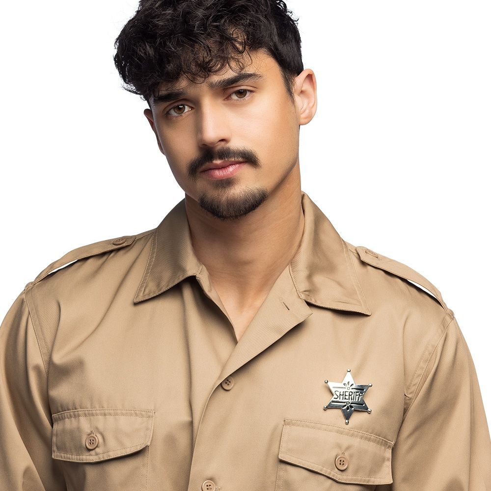 Sheriff Badge Zilver