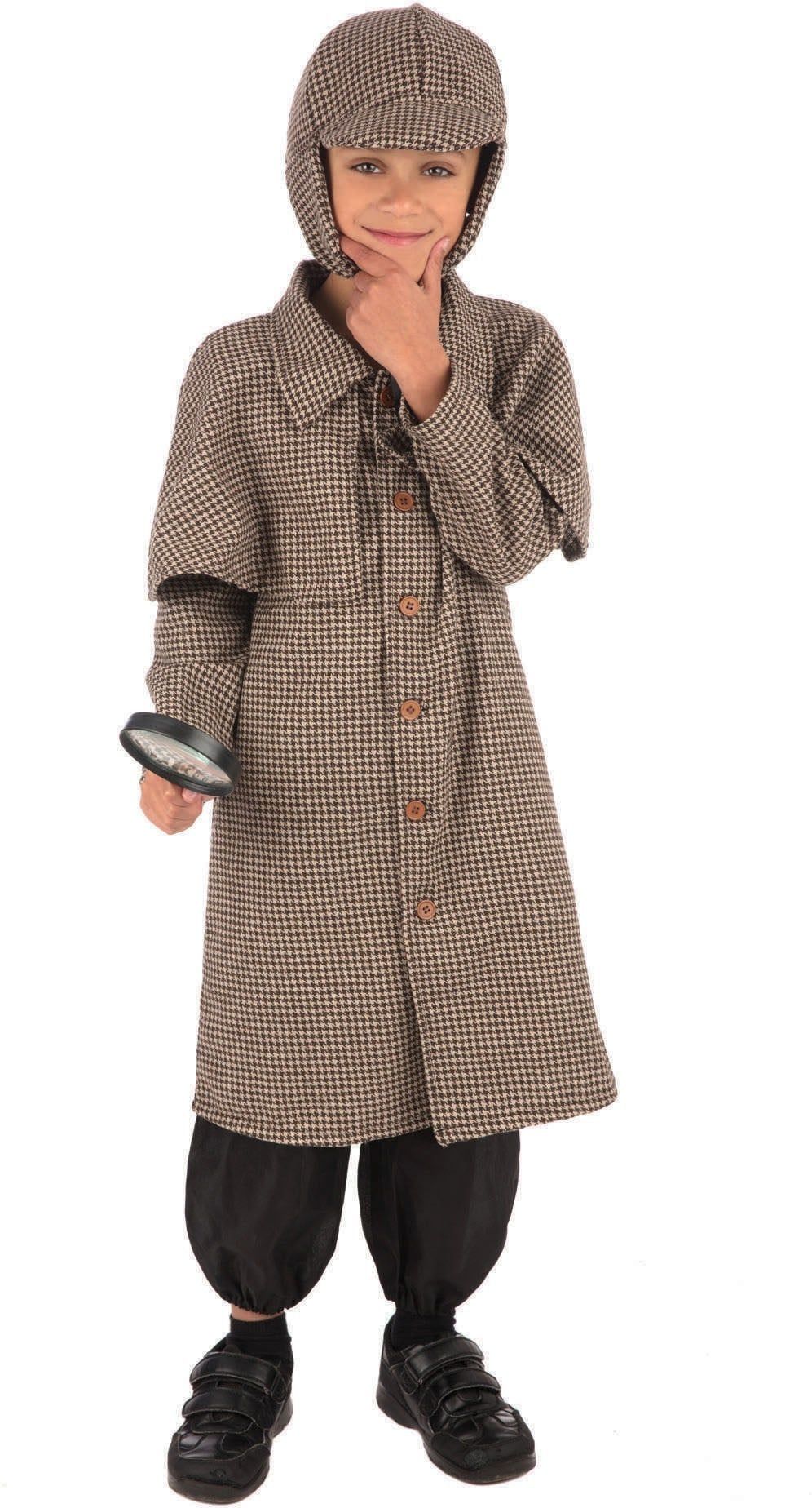 Sherlock Holmes Detective Kostuum Kinderen