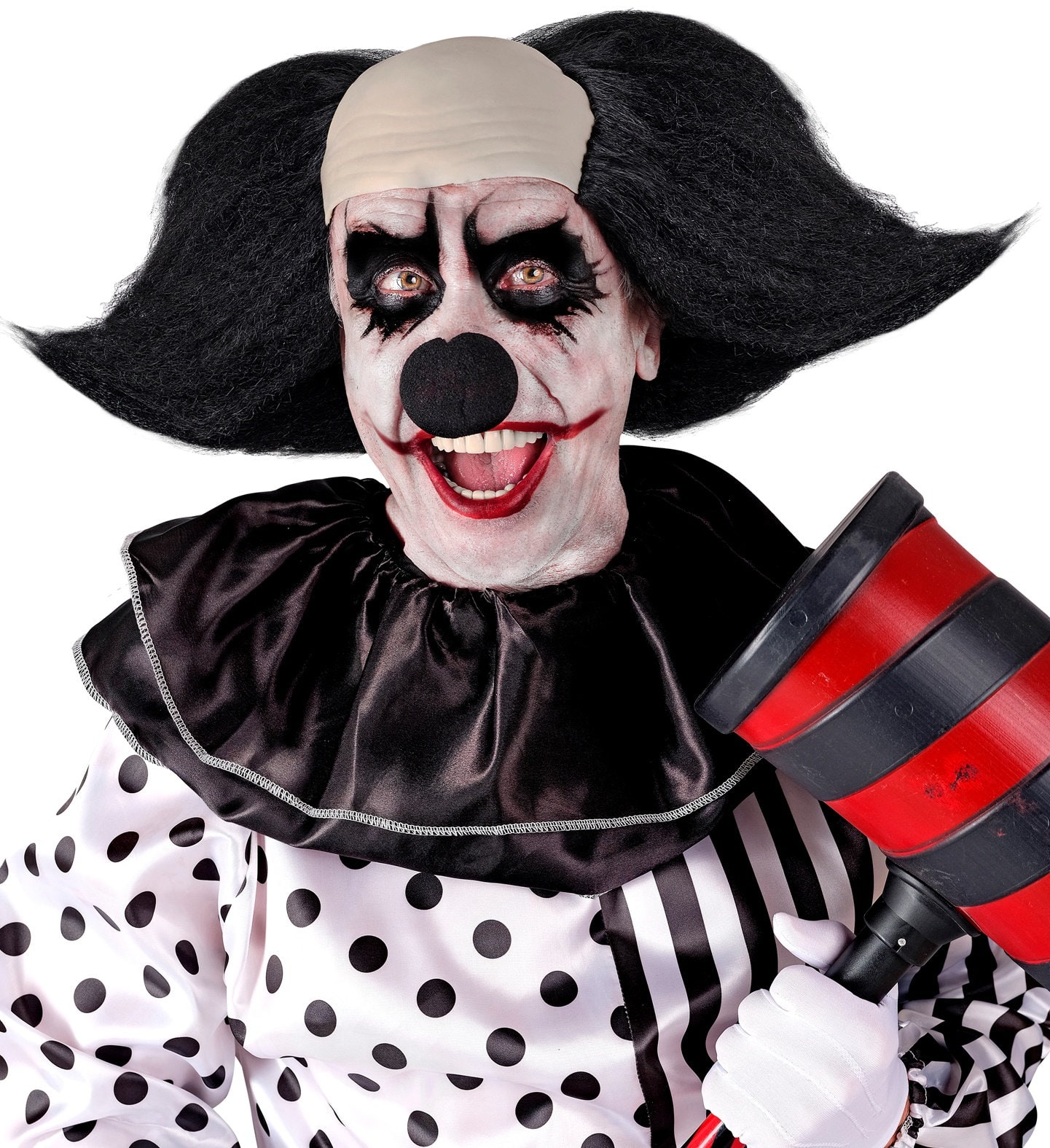 Sinister Clown Hoofdtooi Zwart Heren