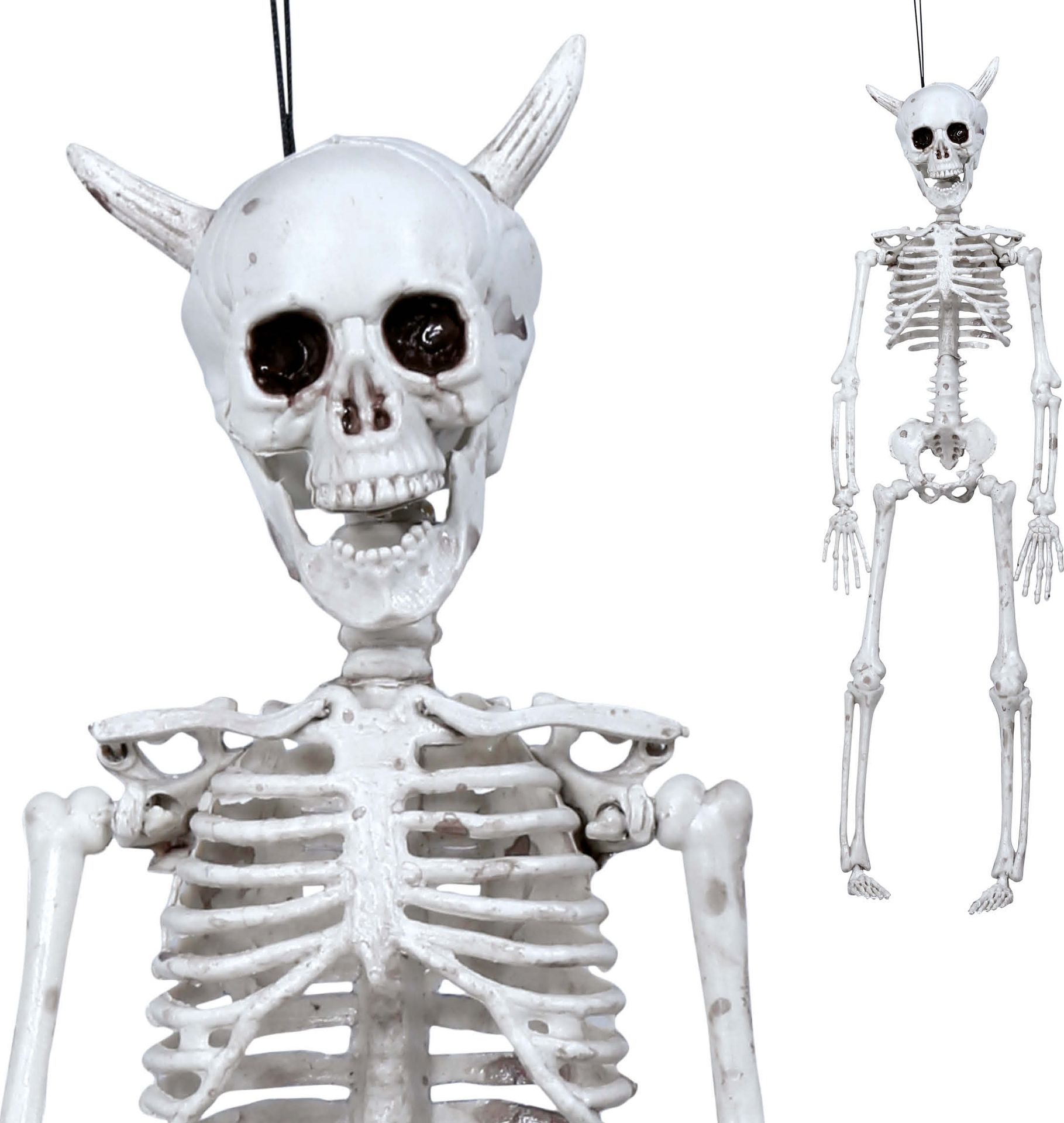 Skelet duivel 40 cm halloween