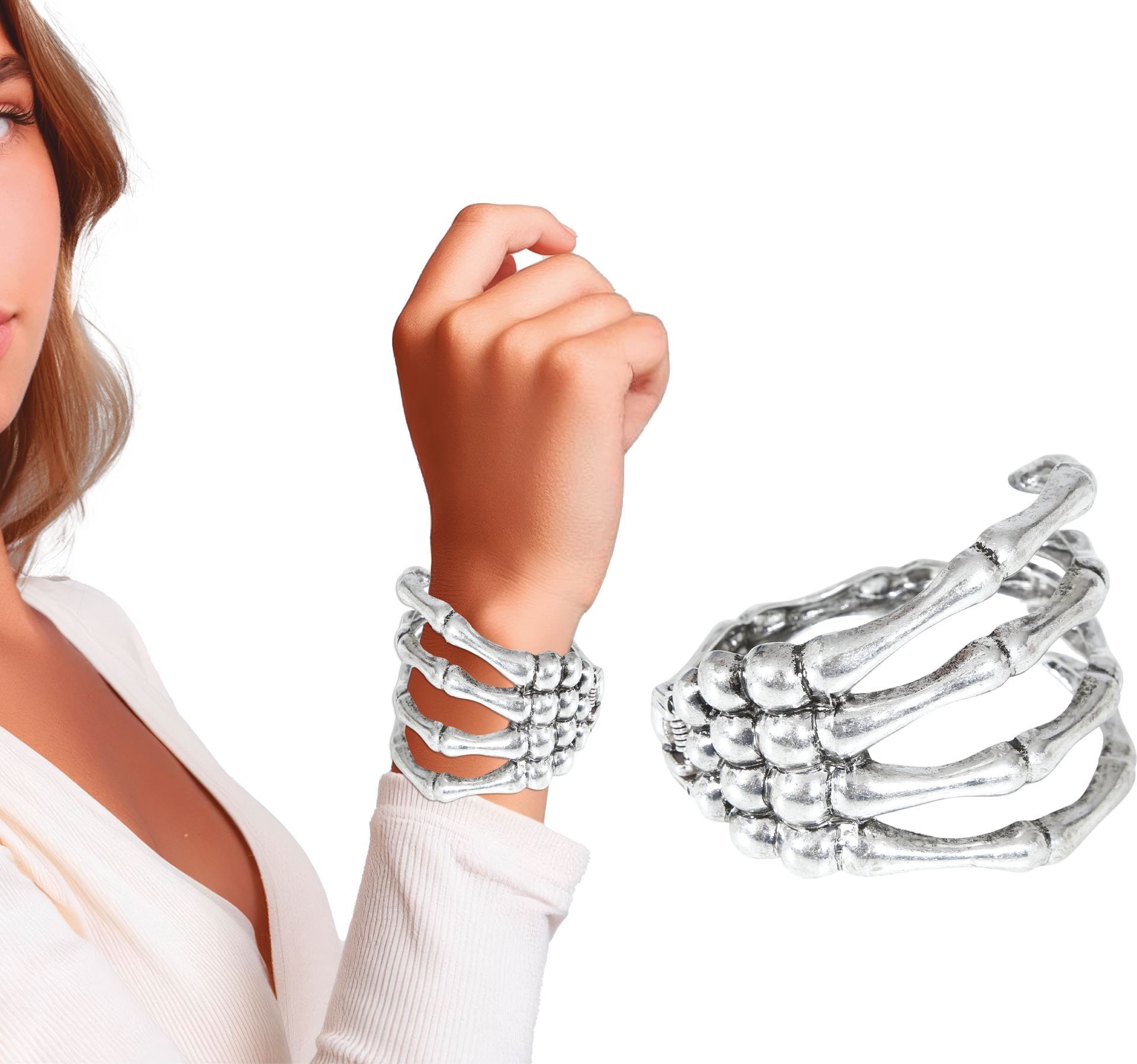 Skelet Hand Armband