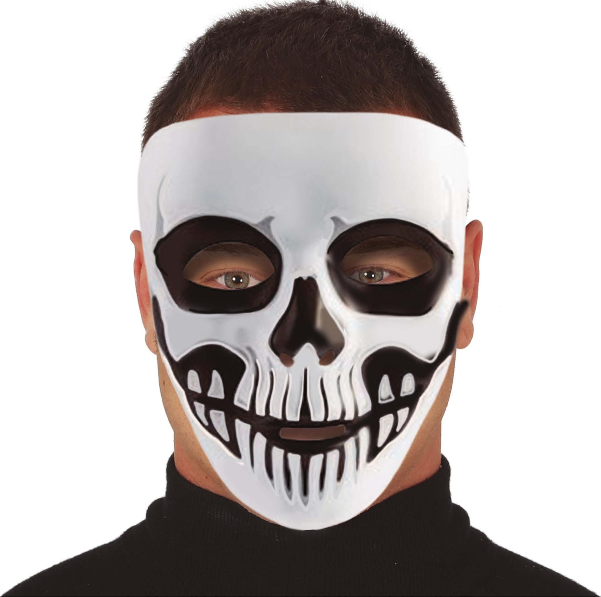 Skelet masker wit halloween