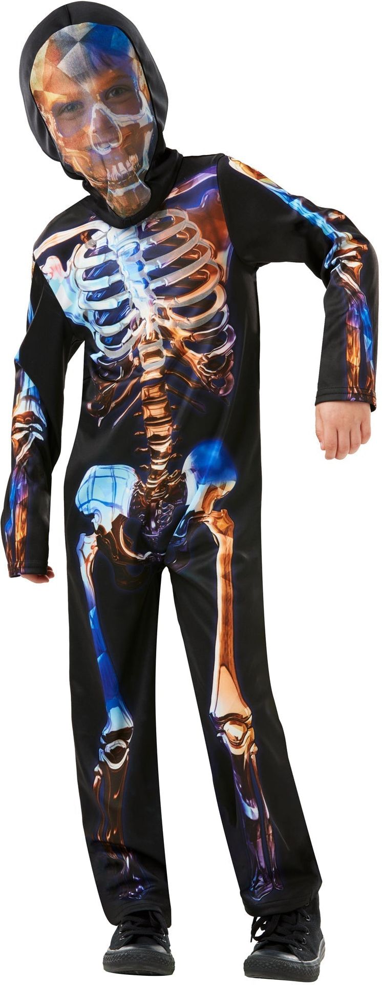 Skelet Outfit Jongens Glow in the Dark