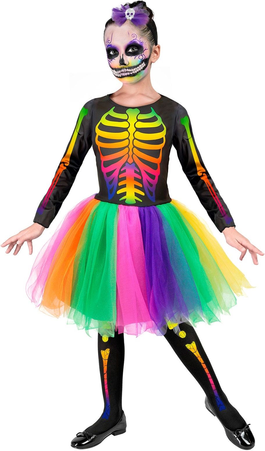 Skelet Pak Kleurrijk Meisjes