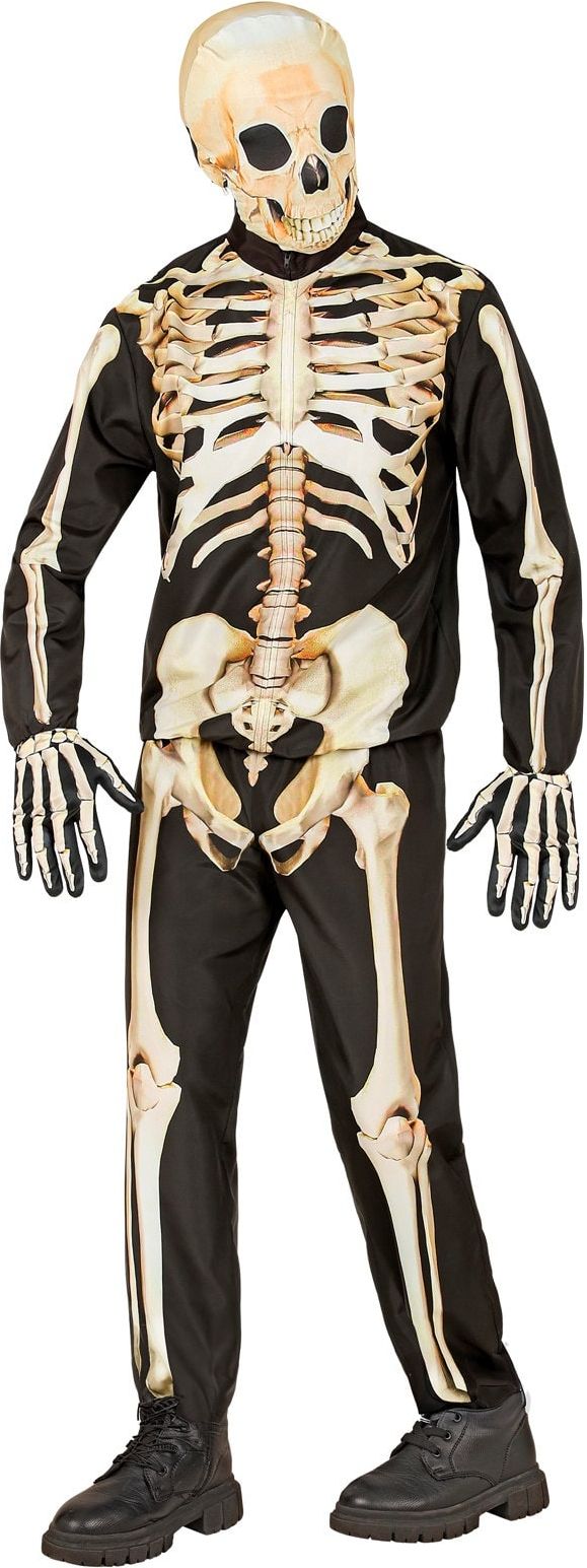 Skelet Pak Zwart Jongens