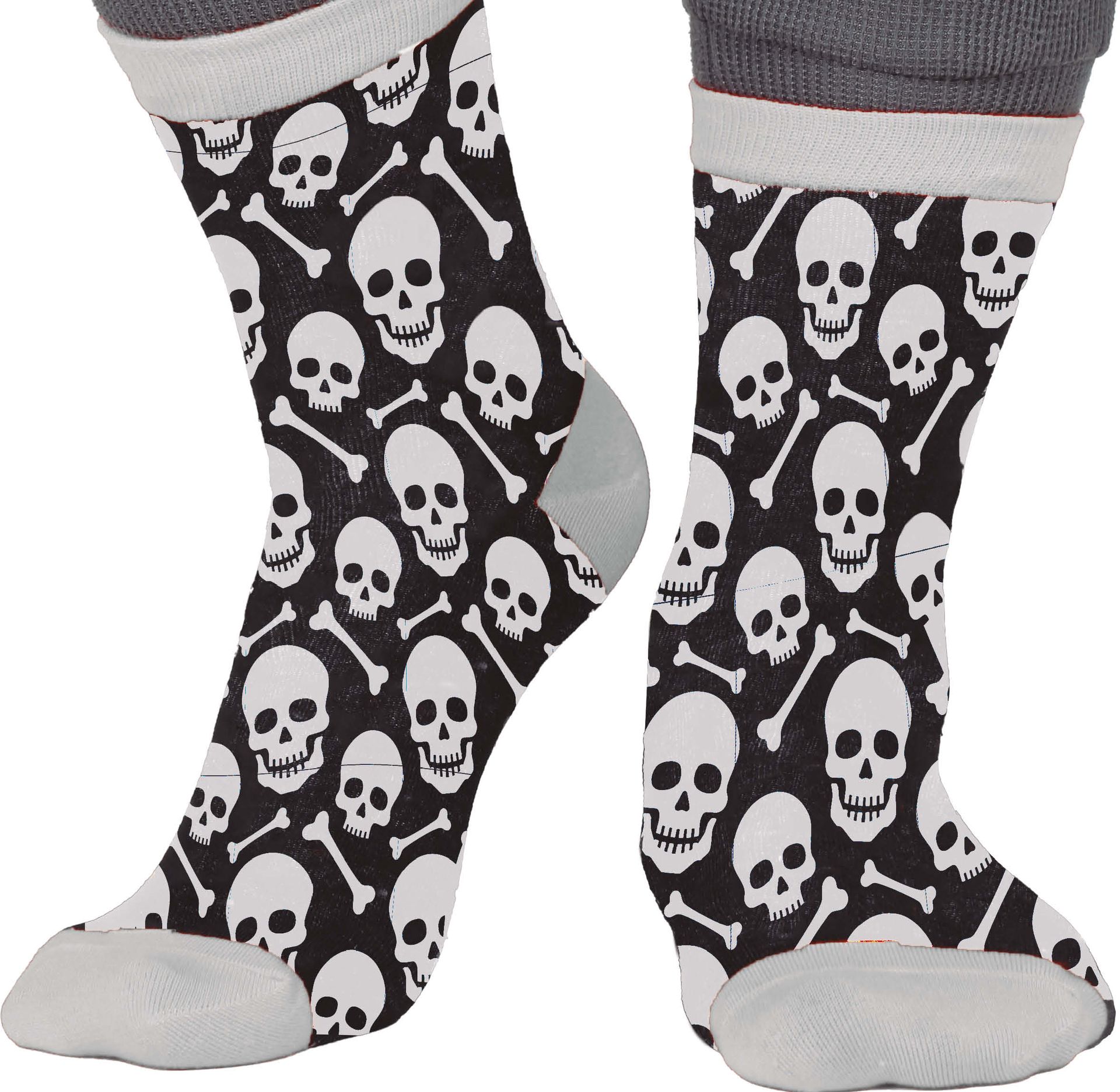 Skelet Sokken Halloween Volwassenen