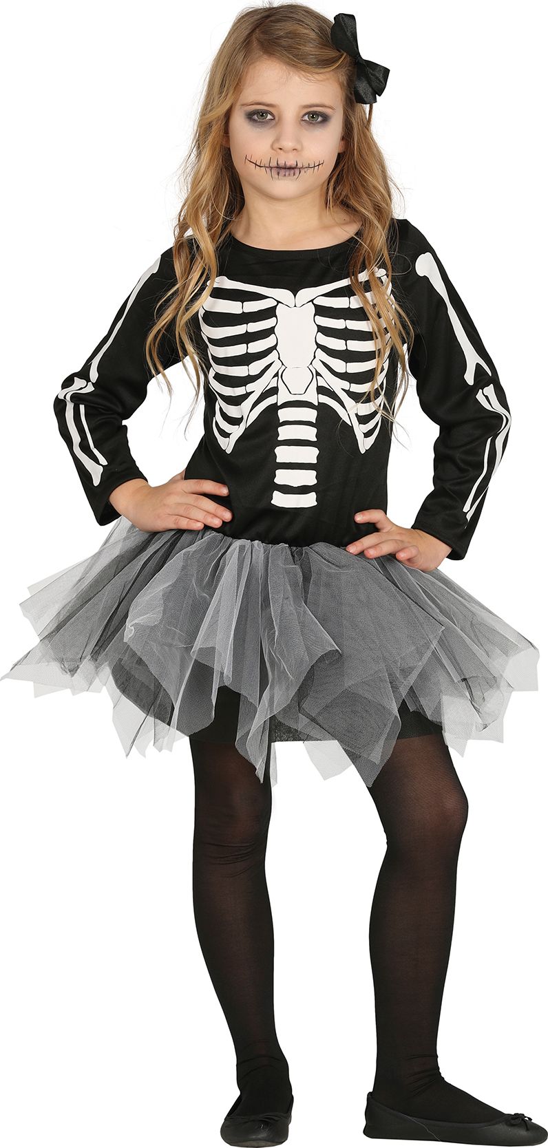 Skelet Tutu Jurk Kind