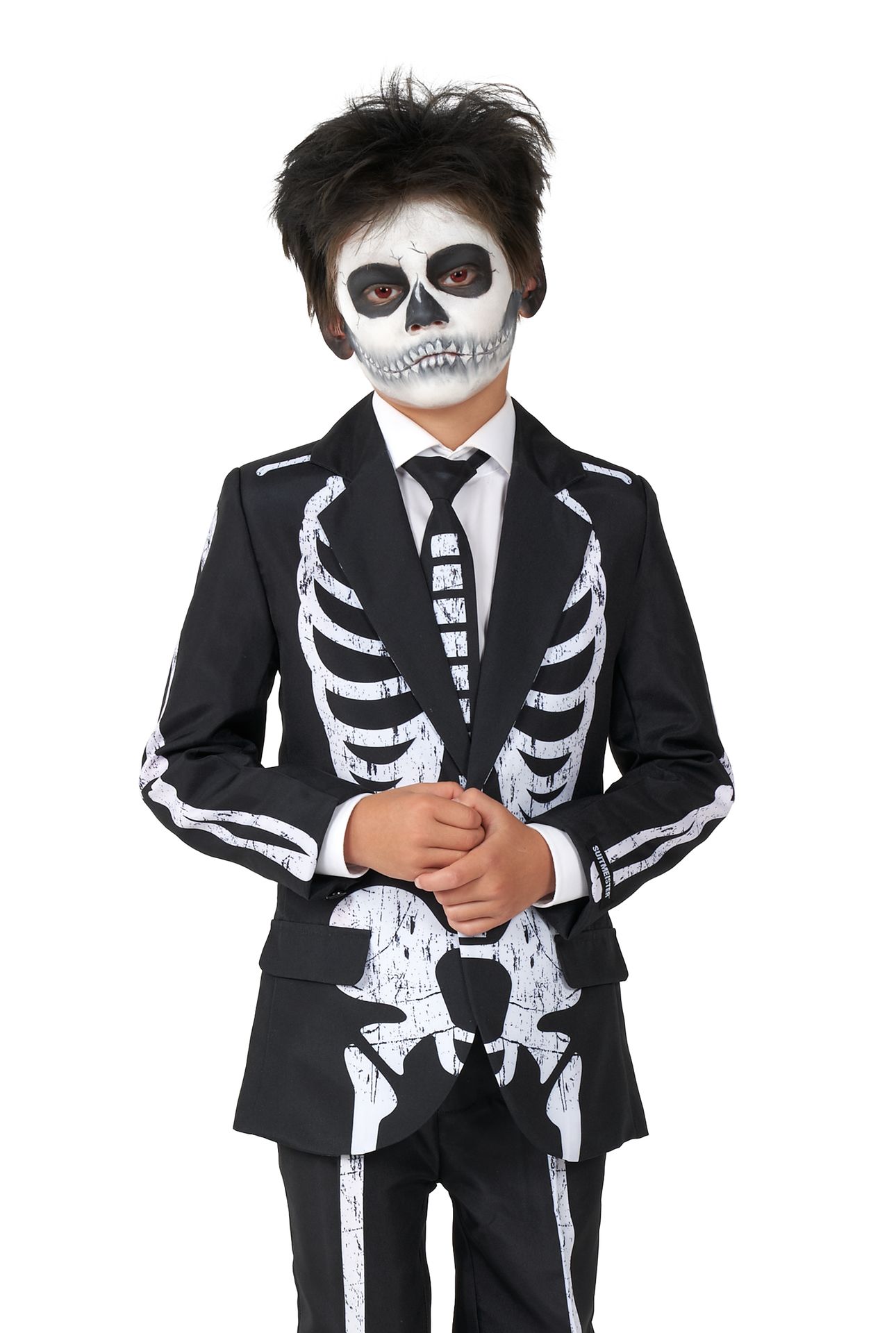 Skeleton Grunge Black jongens