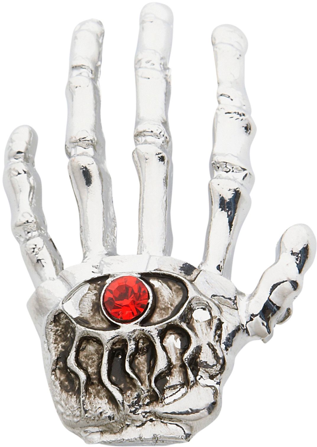 Skelettenhand broche