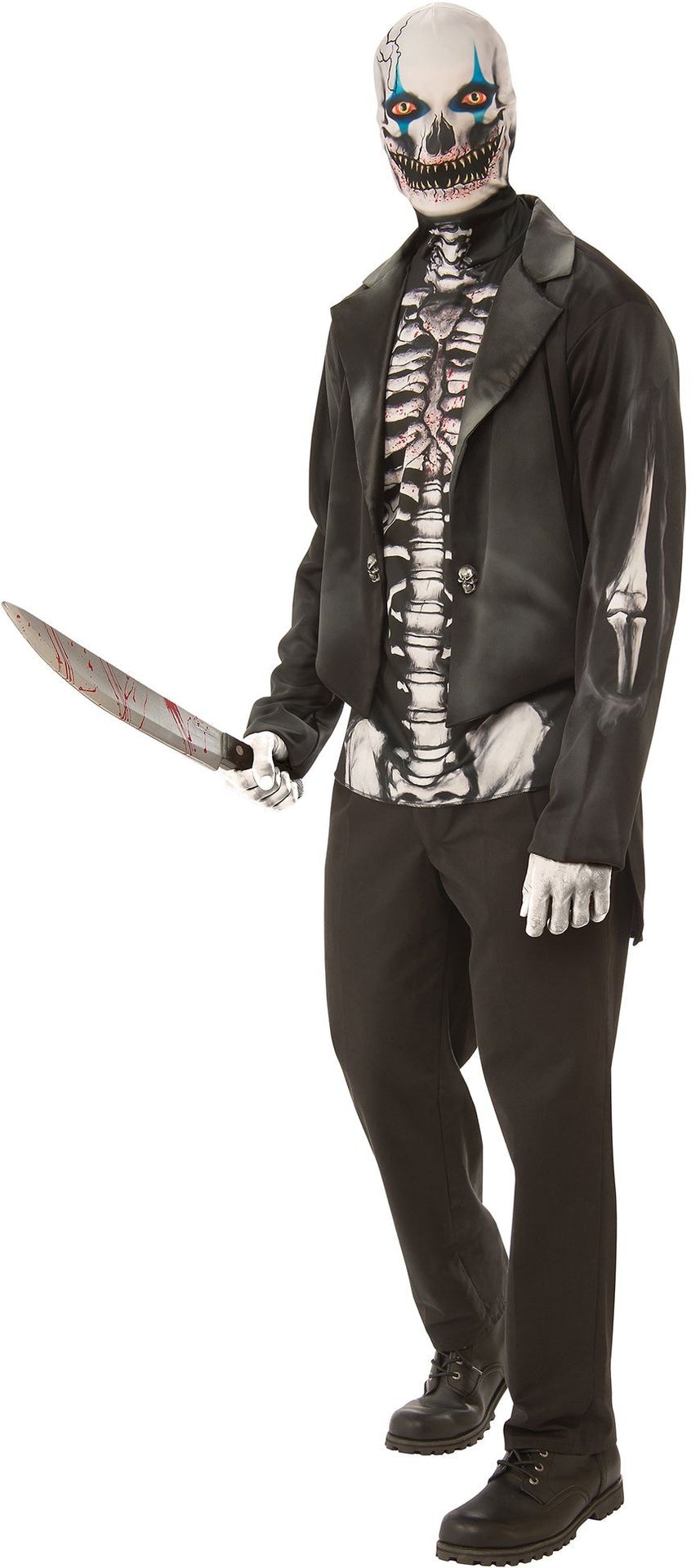 Skeletton Man Kostuum Halloween