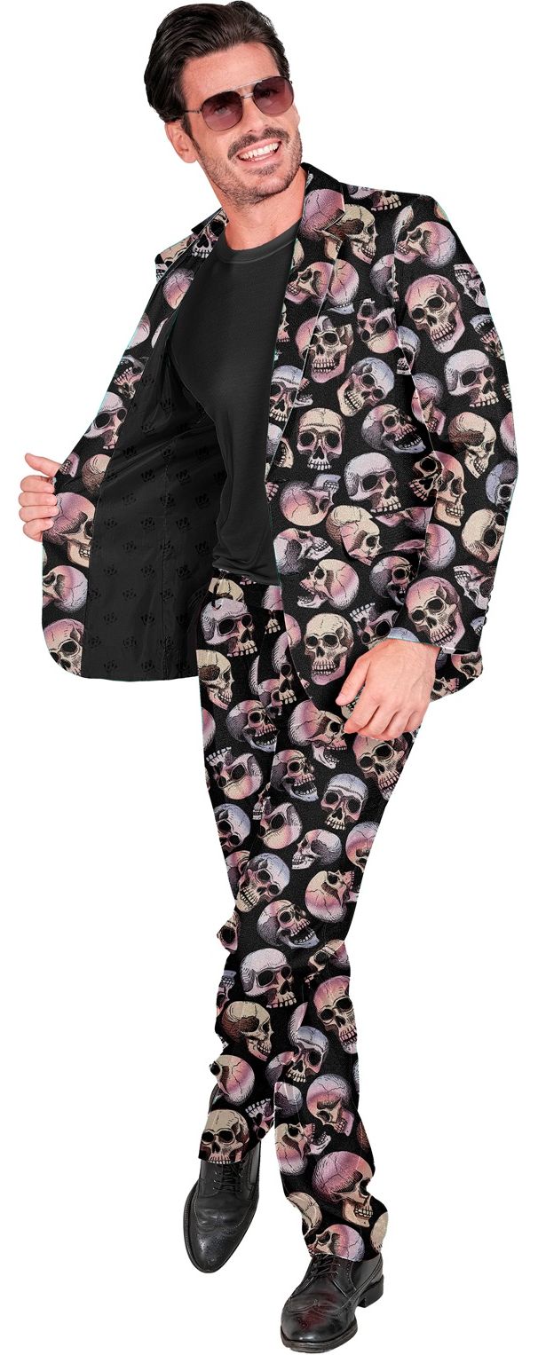 Skulls halloween pak mannen