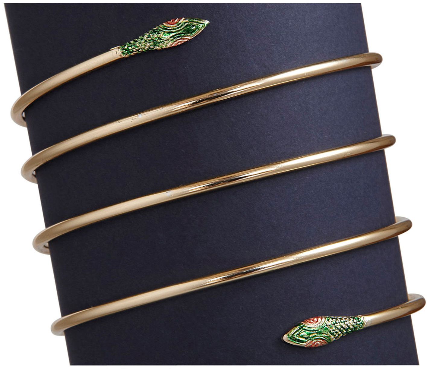 Slangen armband goud