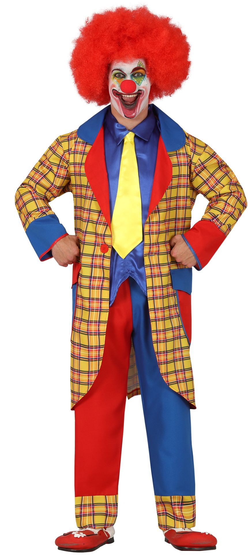 Slipjas clown outfit mannen