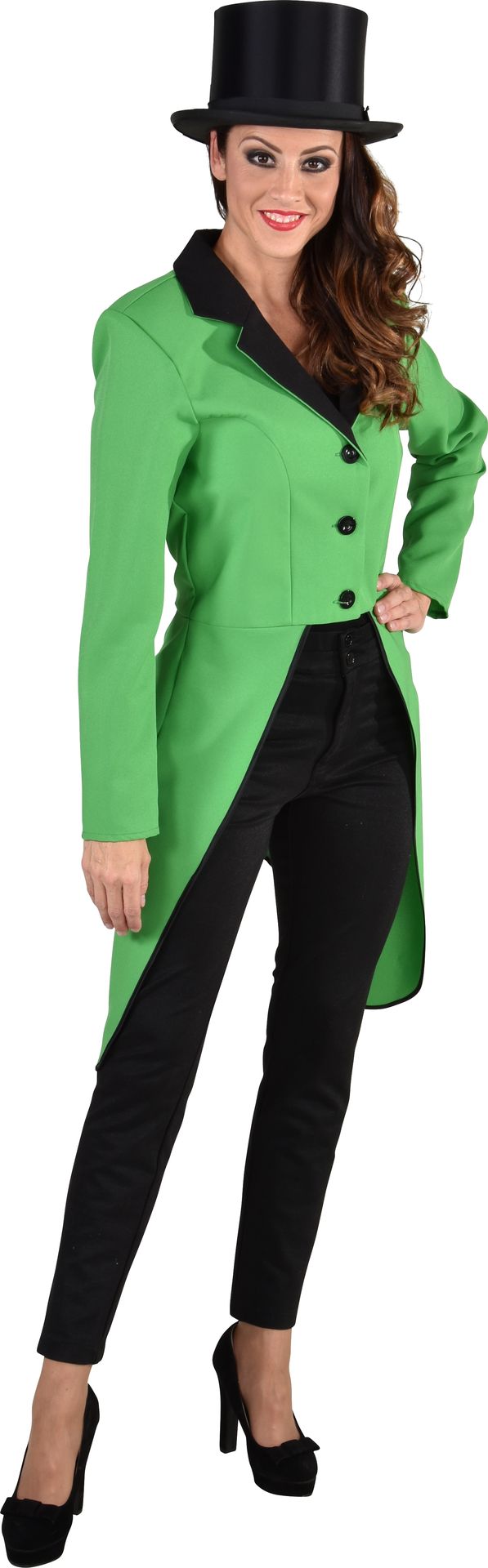 Slipjas dames groen