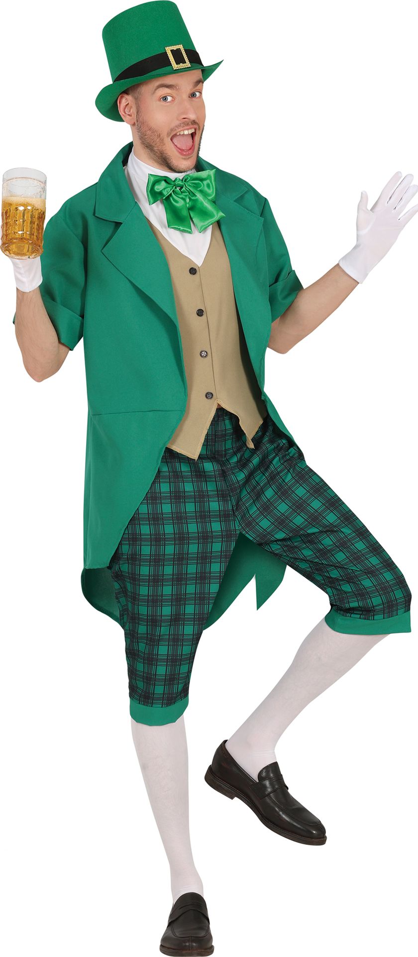 Smaragdgroene St. Patrick's Dag Pak Volwassenen