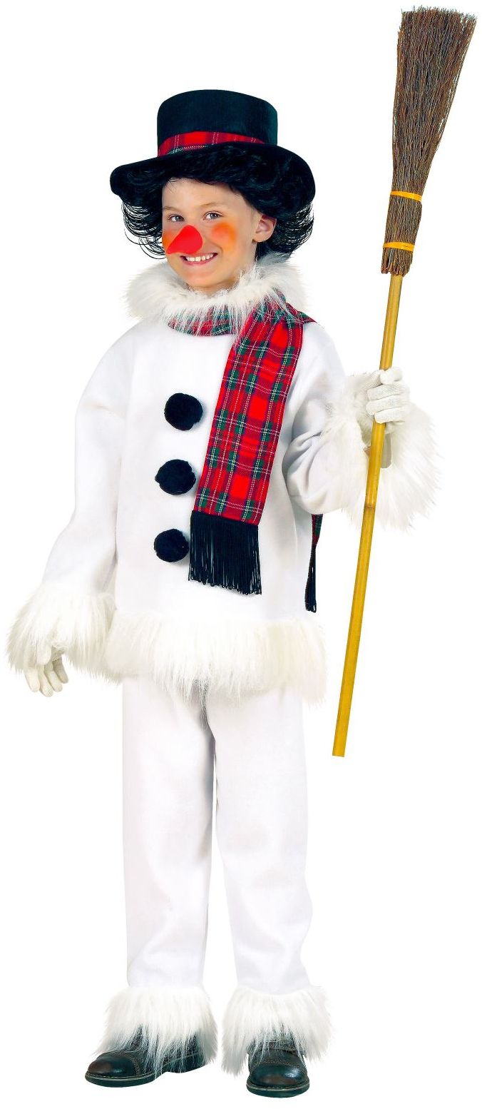 Sneeuwpop kostuum kind