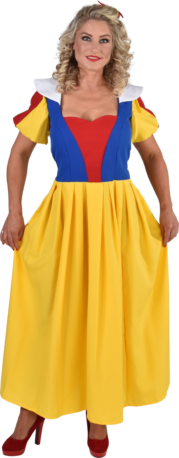 Sneeuwwitje lange jurk vrouwen