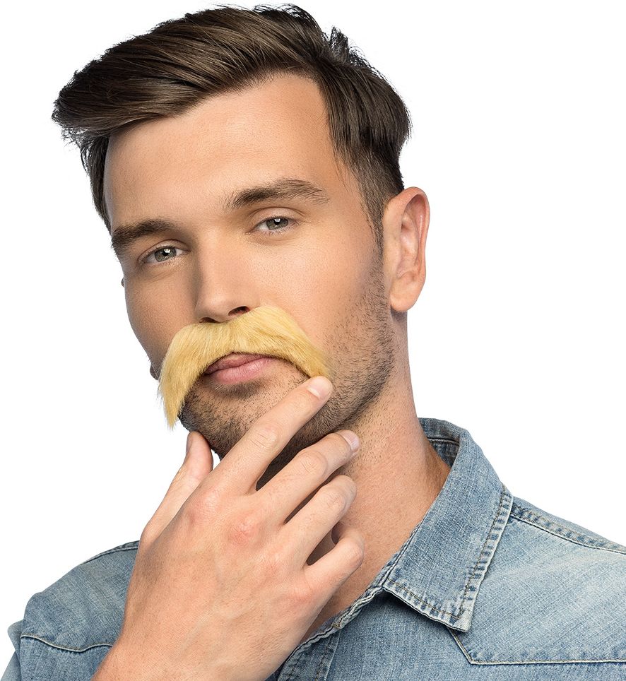 Snor Blond Zelfklevend