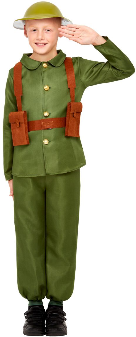 Soldaat outfit WWI kind