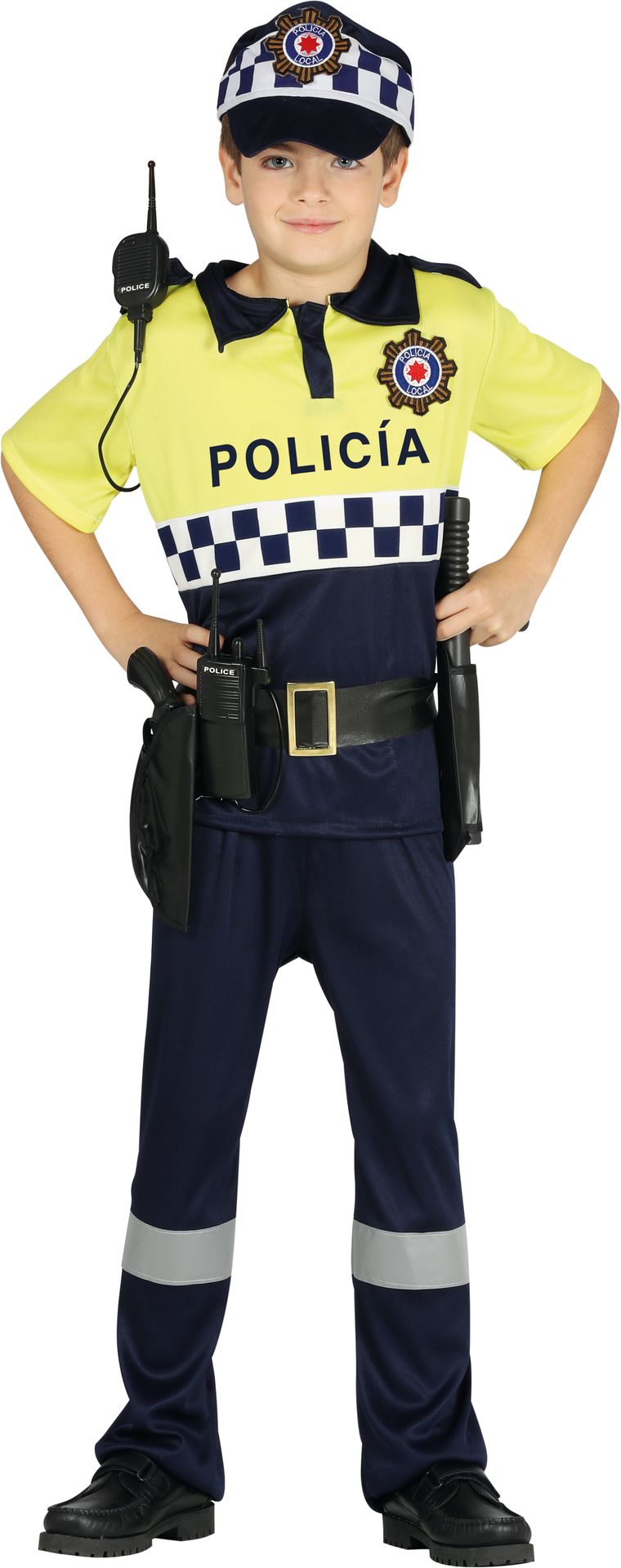 graan residentie zondag Stoere politie kostuum kind | Feestkleding.nl