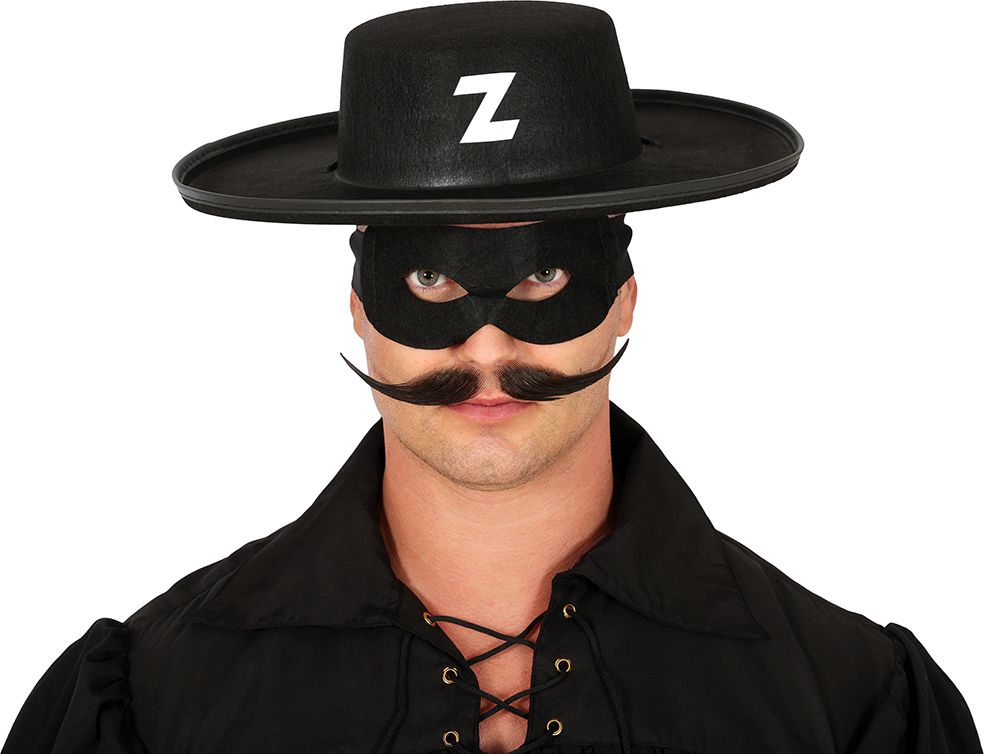 Spaanse Zorro hoed met logo