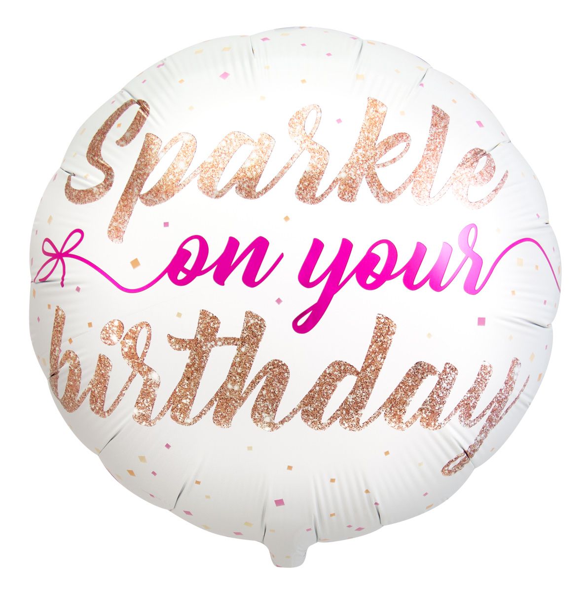 Sparkle Birthday folieballon