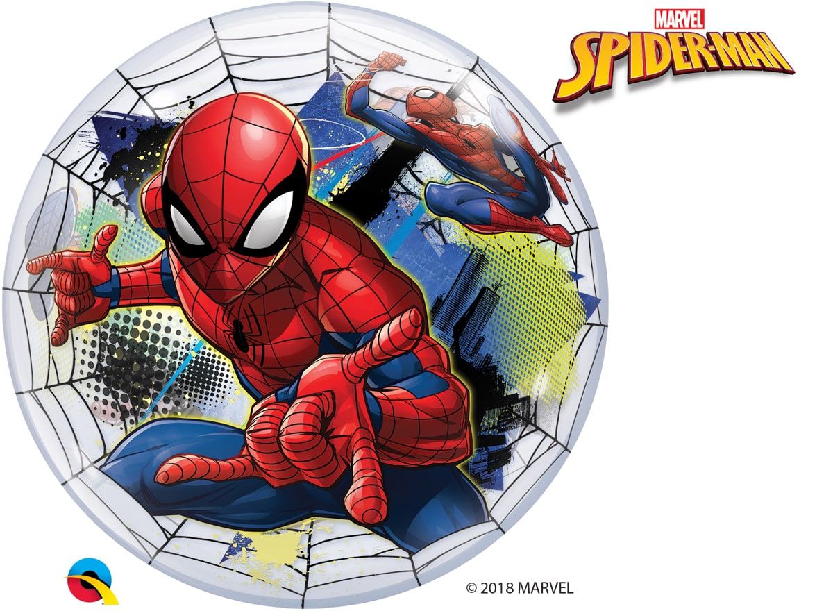 Spiderman bubbles ballon 56cm