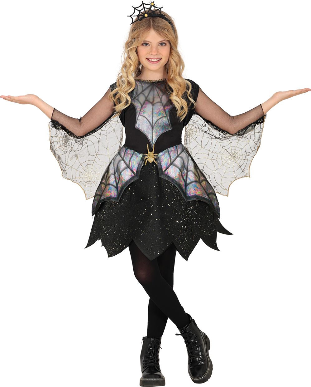 Spinnen Jurk Halloween Meisjes