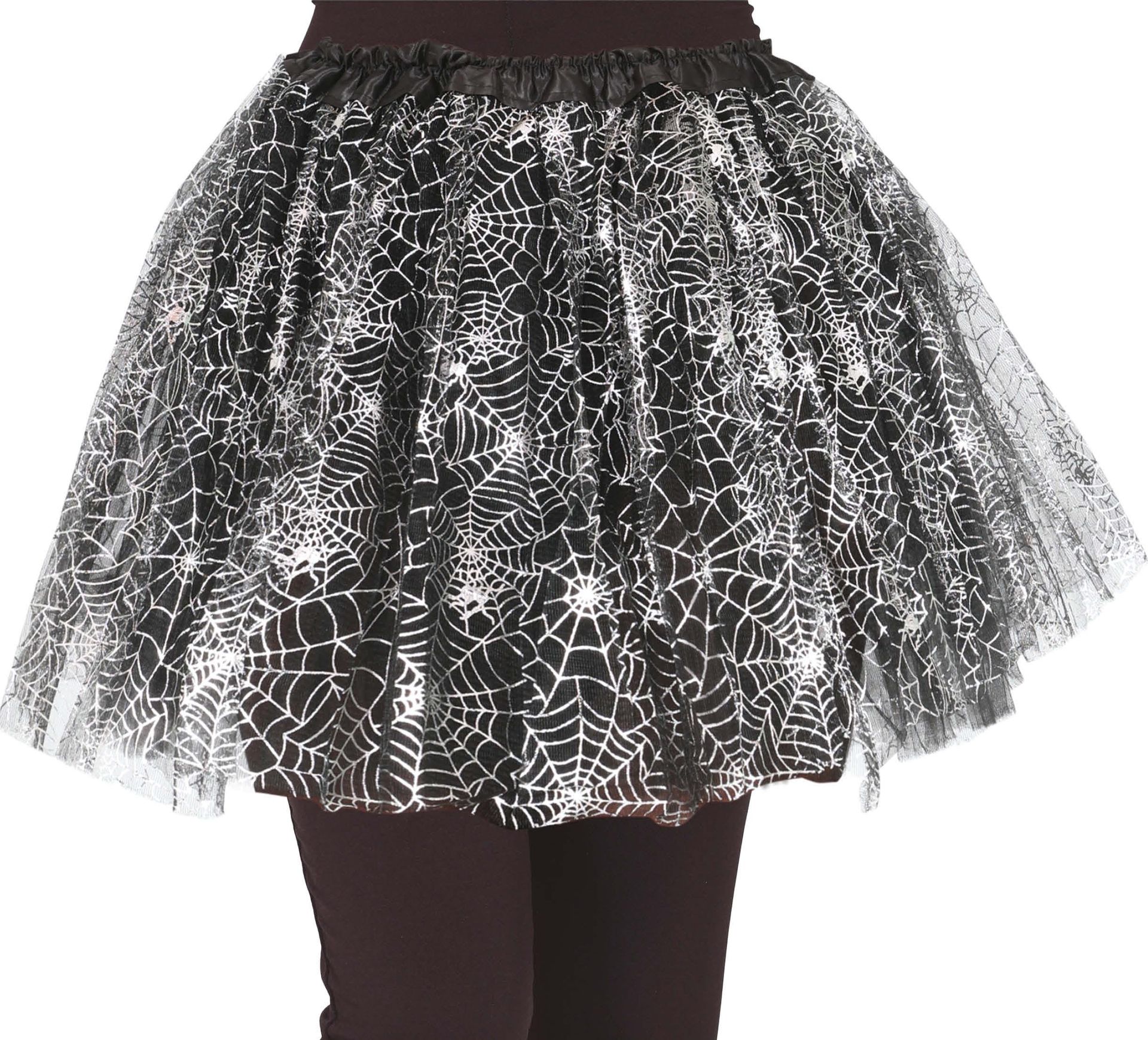 Spinnenweb tutu kind 30 cm halloween