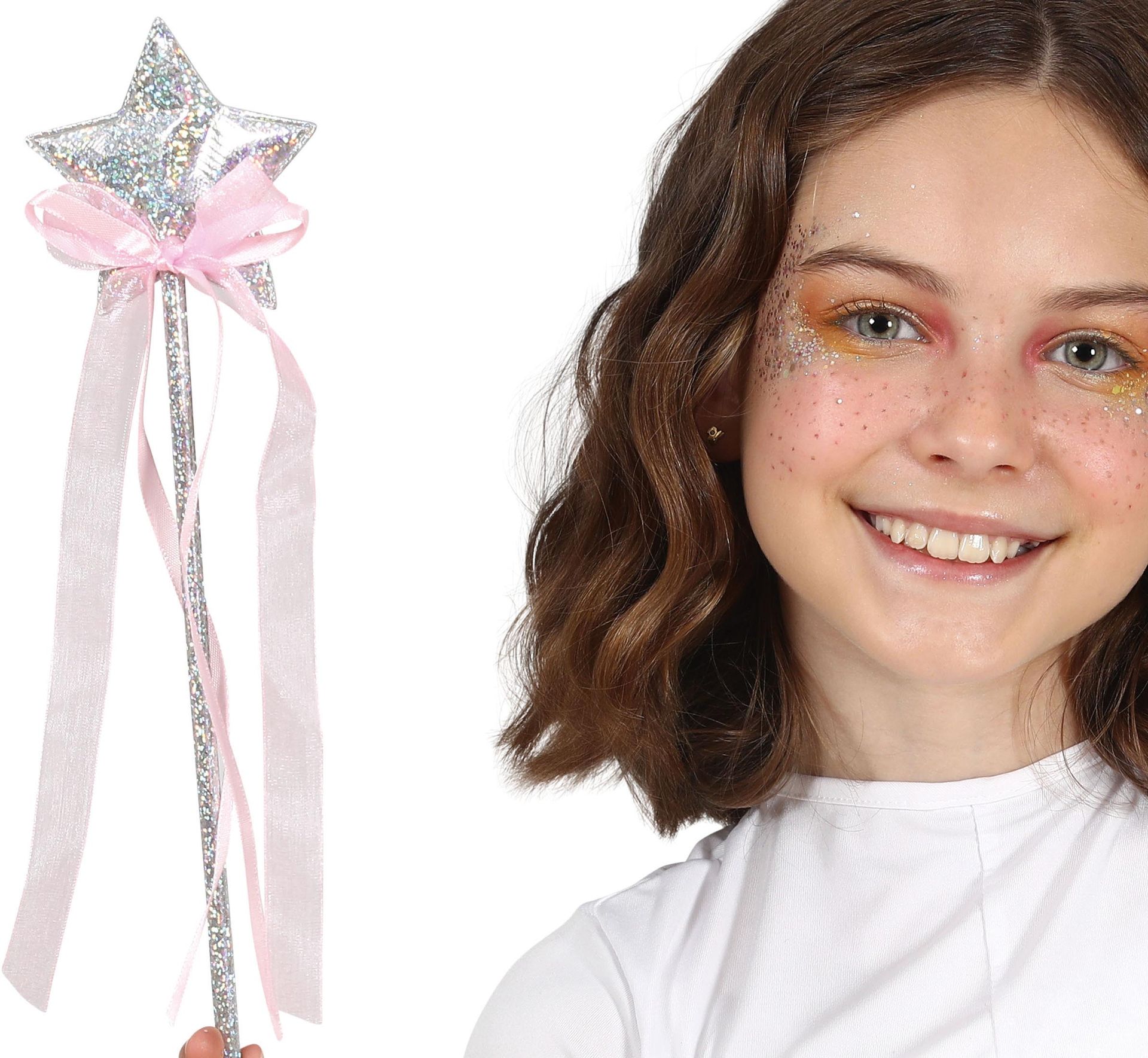 Sprankelende Prinses Toverstaf met Strik